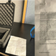 Left image shows the Pelican case the FBI said Duhaime claimed contained an explosive device. The right shows the letter Duhaime allegedly claimed had come from the unknown bomber.
